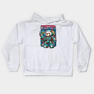 Killer Cyborg Teddybear "Slug Technology" Kids Hoodie